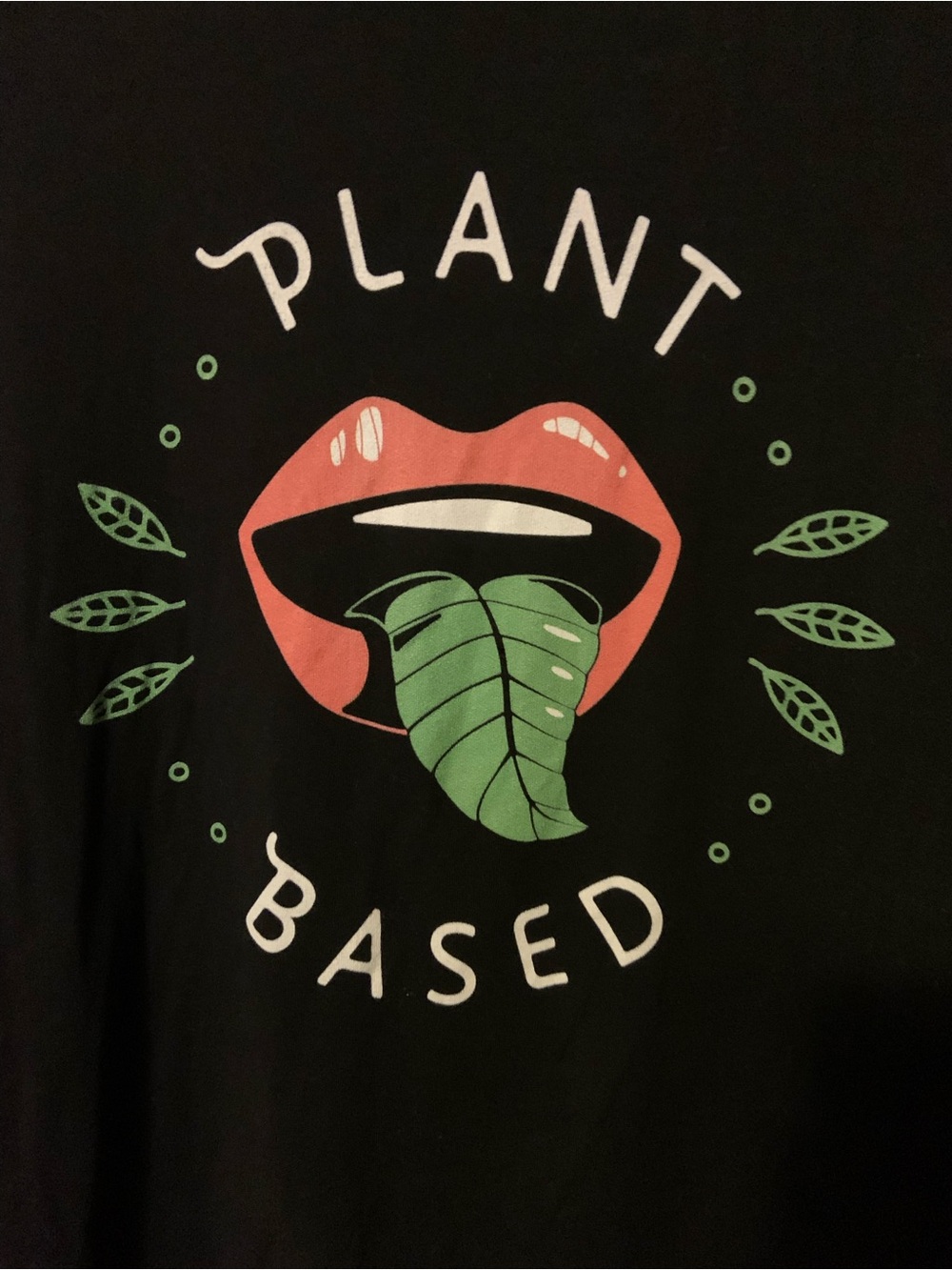 Bella Canvas Plant Based Vegan Tee Shirt 100% Cotton Women’s Size Large Black